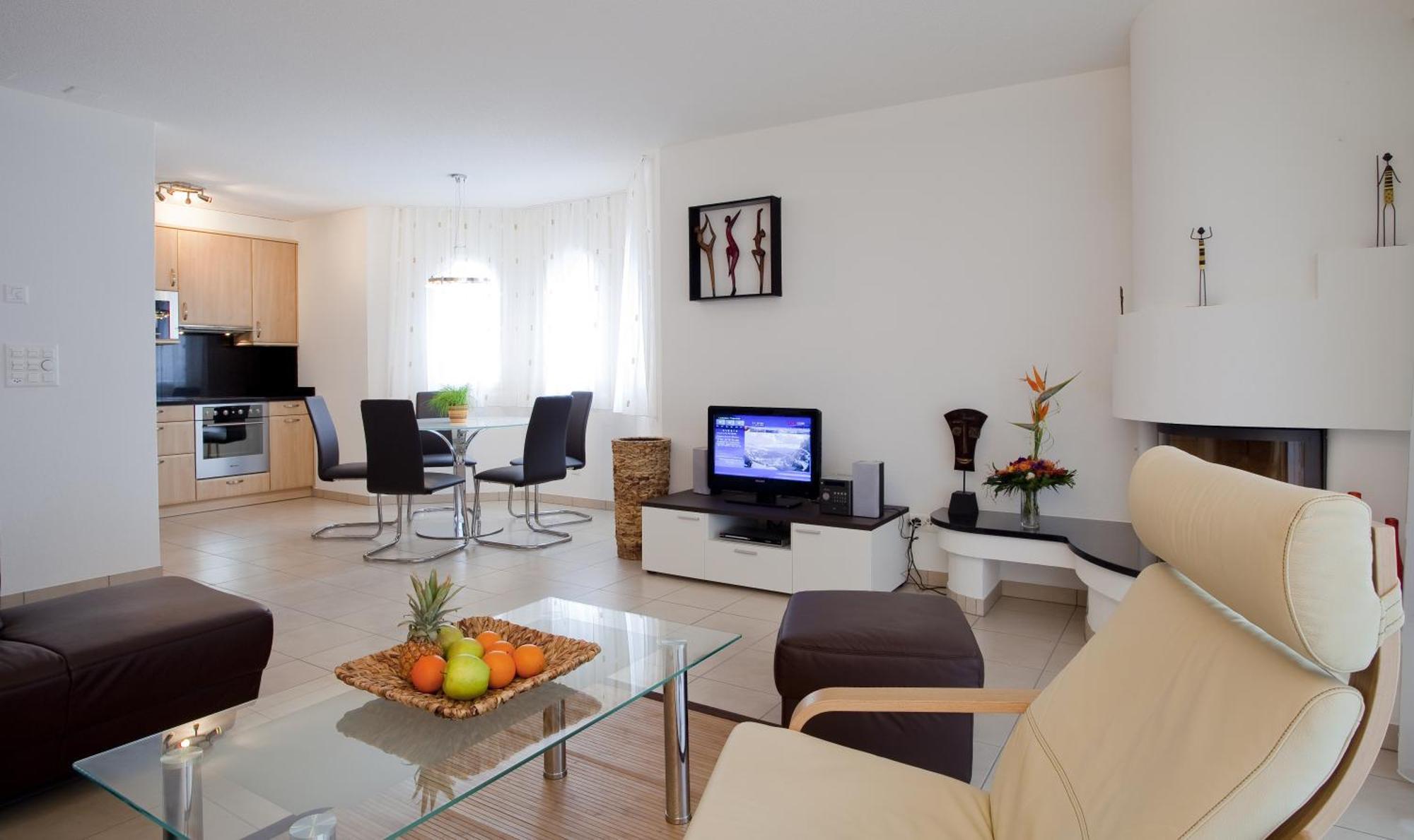 Apartments Residenz Iris Loèche-les-Bains Extérieur photo